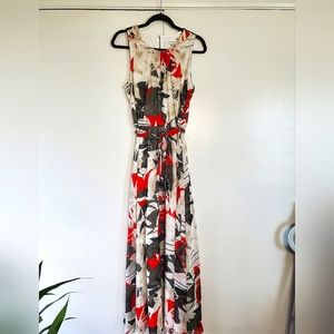 Floral, Calvin Klein Maxi Dress Size 12